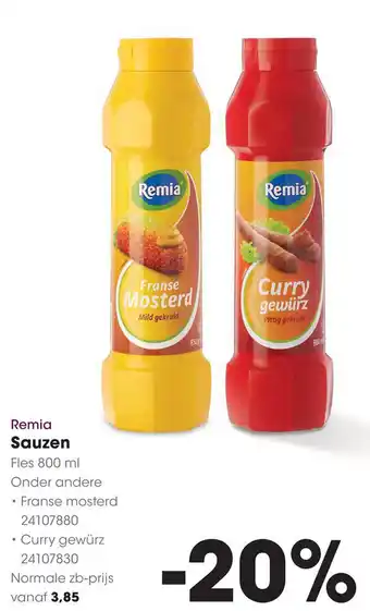 HANOS Remia Remia Sauzen aanbieding