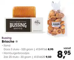 HANOS Bussing Brioche aanbieding