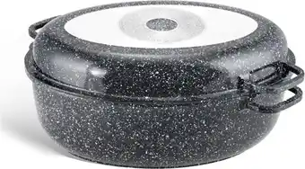 Bol.com Edënbërg Stonetec Line - Luxe Braadpan set van Gesmeed Aluminium - 8 liter aanbieding