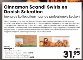 HANOS Pastridor Broodjes aanbieding