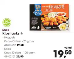 HANOS Duca Kipsnacks aanbieding
