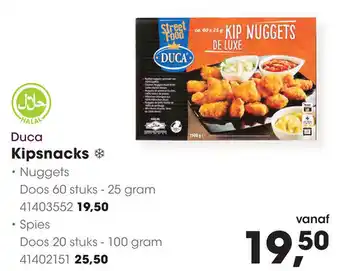 HANOS Duca Kipsnacks aanbieding