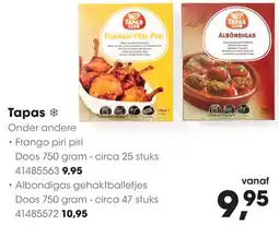 HANOS Tapas aanbieding