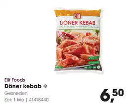 HANOS Elif Foods Döner kebab aanbieding