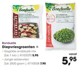 HANOS Bonduelle Diepvriesgroenten aanbieding