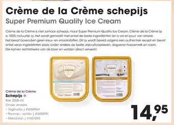 HANOS Crème de la Crème aanbieding