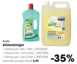 HANOS Andy Allesreiniger aanbieding