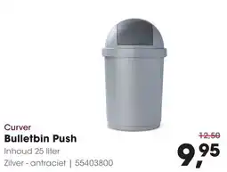 HANOS Curver Bulletbin Push aanbieding