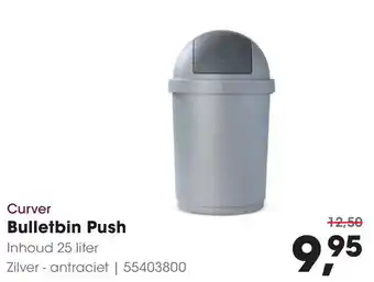 HANOS Curver Bulletbin Push aanbieding