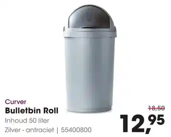 HANOS Curver Bulletbin Roll aanbieding