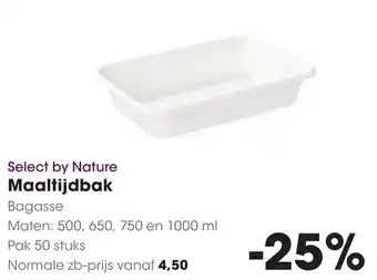 HANOS Select by Nature Maaltijdbak aanbieding