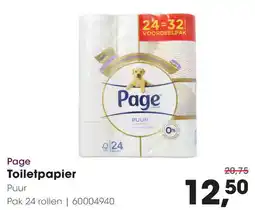 HANOS Page Toiletpapier aanbieding