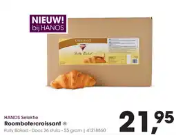 HANOS HANOS Selektie Roombotercroissant aanbieding