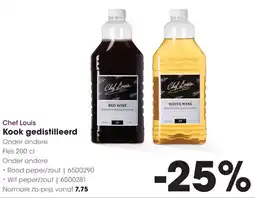 HANOS Chef Louis Kook gedistilleerd aanbieding