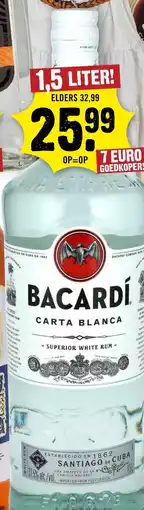 Dirck 3 Bacardi carta blanca aanbieding