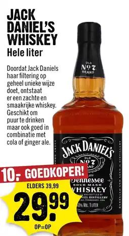 Dirck 3 Jack daniel's whiskey aanbieding