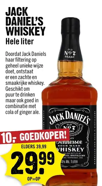 Dirck 3 Jack daniel's whiskey aanbieding