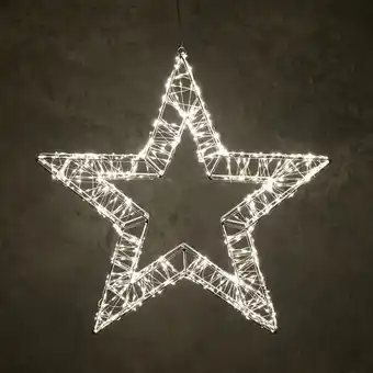 Action Kerstster met 720 ledlichtjes aanbieding