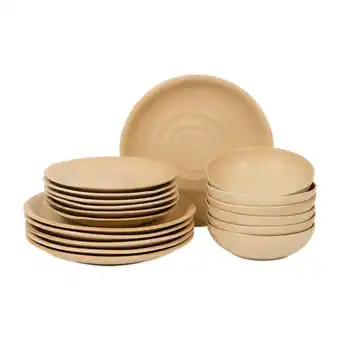 Action Bordenset Clay - beige aanbieding