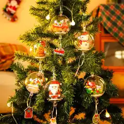 Action DIY kerstballenset met bouwstenen aanbieding