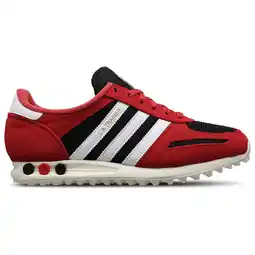 Foot Locker Adidas LA Trainer Sneakers Heren - Zwart - Maat 42 2/3 - Textil aanbieding