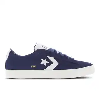 Foot Locker Converse Vulc Pro Sneakers Heren - Blauw - Maat 42 - Suède aanbieding