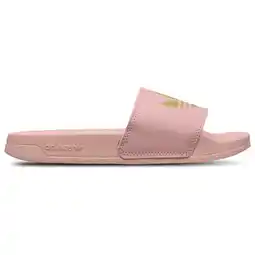 Foot Locker Adidas adilette Sneakers Dames - Paars - Maat 37 1/3 - Plastic aanbieding