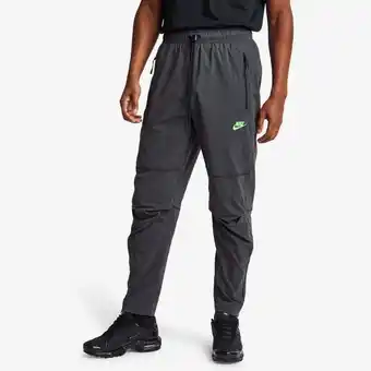 Foot Locker Nike Tech Woven Broeken Heren - Grijs - Maat S aanbieding