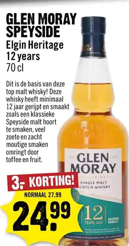 Dirck 3 Glen moray speyside aanbieding
