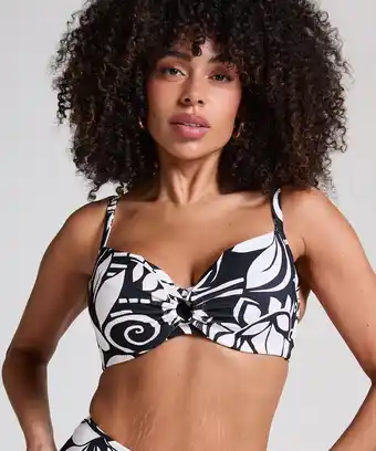 Hunkemoller Hunkemöller Bikinitop Mauritius Zwart aanbieding