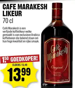Dirck 3 Cafe marakesh likeur aanbieding