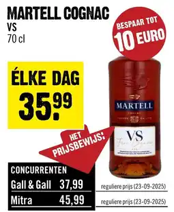 Dirck 3 Martell Cognac aanbieding