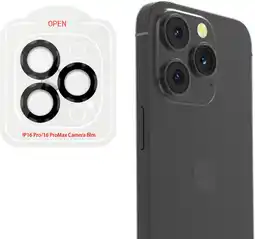 Coolblue BlueBuilt Apple iPhone 16 Pro/16 Pro Max Camera Lens Protector Aluminium aanbieding