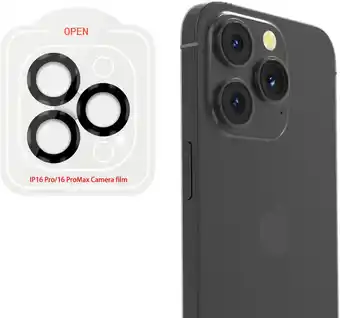 Coolblue BlueBuilt Apple iPhone 16 Pro/16 Pro Max Camera Lens Protector Aluminium aanbieding
