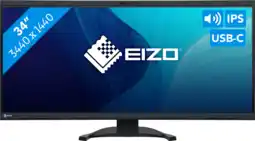 Coolblue EIZO FlexScan EV3450XC-BK aanbieding