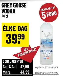 Dirck 3 Grey goose vodka aanbieding