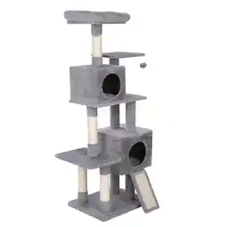 Zooplus zooplus Basics krabpaal groot grijs kat aanbieding