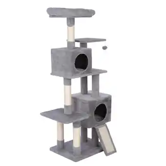 Zooplus zooplus Basics krabpaal groot grijs kat aanbieding