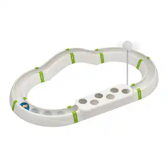 Zooplus Startersset: Ferplast speelrail labyrint speelrail labyrint +2 extra vervangende ballen kat aanbieding