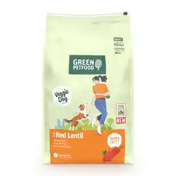 Zooplus 10kg Green Petfood Veggie Dog met rode linzen droog hondenvoer aanbieding