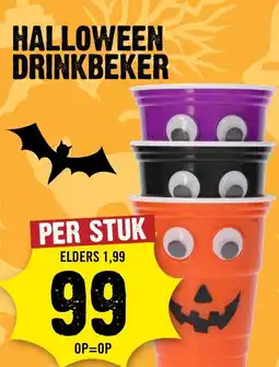 Dirck 3 Halloween Drinkbeker aanbieding