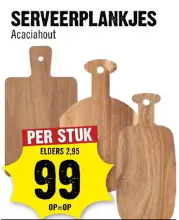 Dirck 3 Serveerplankjes aanbieding