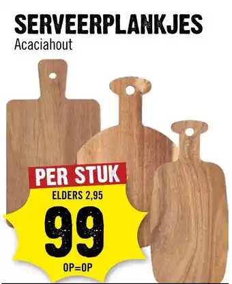 Dirck 3 Serveerplankjes aanbieding