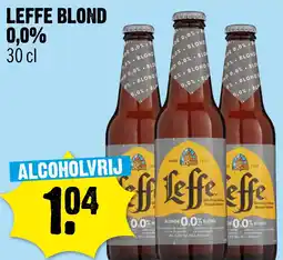 Dirck 3 Leffe blond 0,0% aanbieding