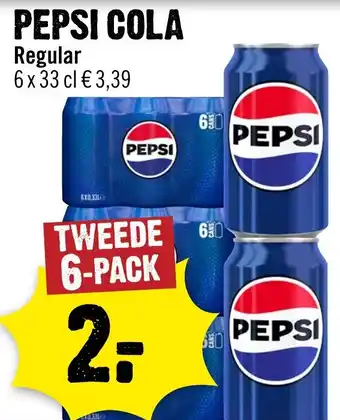 Dirck 3 Pepsi cola aanbieding