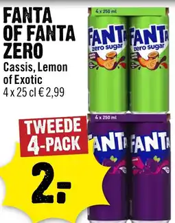 Dirck 3 Fanta of fanta zero aanbieding