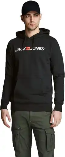Amazon JACK & JONES heren Capuchon Jjecorp Logo Sweat Hood Noos 12137054 aanbieding