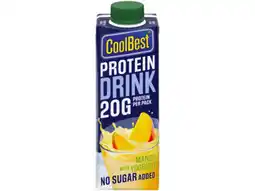 Hoogvliet Coolbest Proteindrink mango aanbieding
