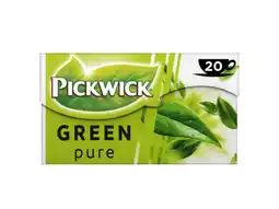Hoogvliet Pickwick Pure groene thee aanbieding