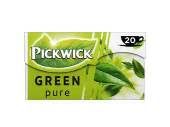 Hoogvliet Pickwick Pure groene thee aanbieding
